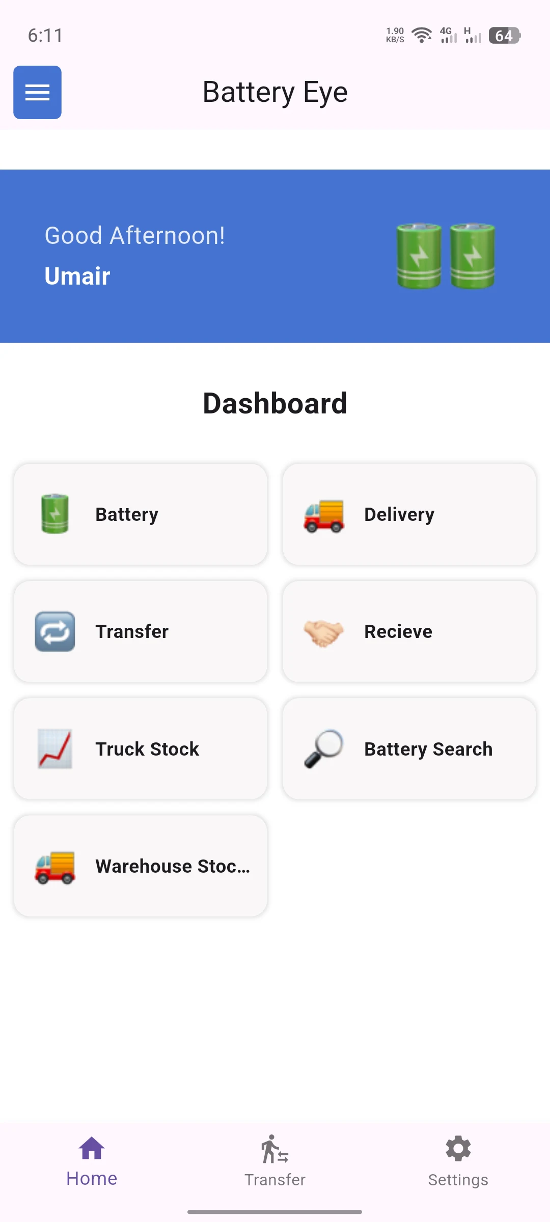 Battery Eye App SS 1
